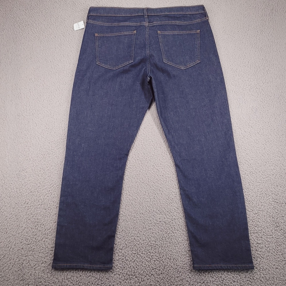 GAP Jeans Size 33/16 Short Vintage Slim Straight Mid Rise Dark Indigo NEW